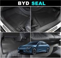 พรมปูพื้นรถยนต์ BYD SEAL พรมกระดุมเม็ดเล็กpvc ยางปูพื้นรถยนต์ บีวายดี ซีล เข้ารูป (พร้อมส่ง)