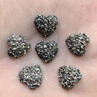 DIY 12mm Heart Flatback Resin Rhinestones for DIY Scrapbooking PhoneWeddingCraft 250pcs -S422*5