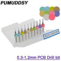 10PCS / LOT พร้อมกล่อง 0.3-1.2 มม. 100% ใหม่ PCB Print Circuit Board Drill-Bits