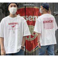 การออกแบบเดิมเสื้อ Oversize ลาย The Gunners (Arsenal) - KAMII