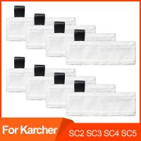 ผ้าถูพื้นไอน้ำสำหรับ Karcher Easyfix SC2 SC3 SC4 SC5เปลี่ยนเศษผ้าไมโครไฟเบอร์แผ่นทำความสะอาดอุปกรณ์ทำความสะอาดไอน้ำ