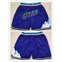 【4 Styles】NBA Shorts Utah Jazz Purple Snow Mountain Pockets And Other Styles Basketball Shorts Sports Shorts