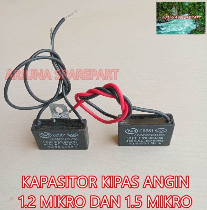 KAPASITOR KIPAS ANGIN 1.2 uF MIKRO DAN 1.5 uF MIKRO Lazada Indonesia
