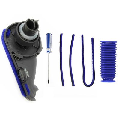 For Dyson V6 V7 V8 V10 V11 Vacuum Cleaner Roller Brush Bar End Cap Cover Soft Plush Strips End Cap Side Hose Parts