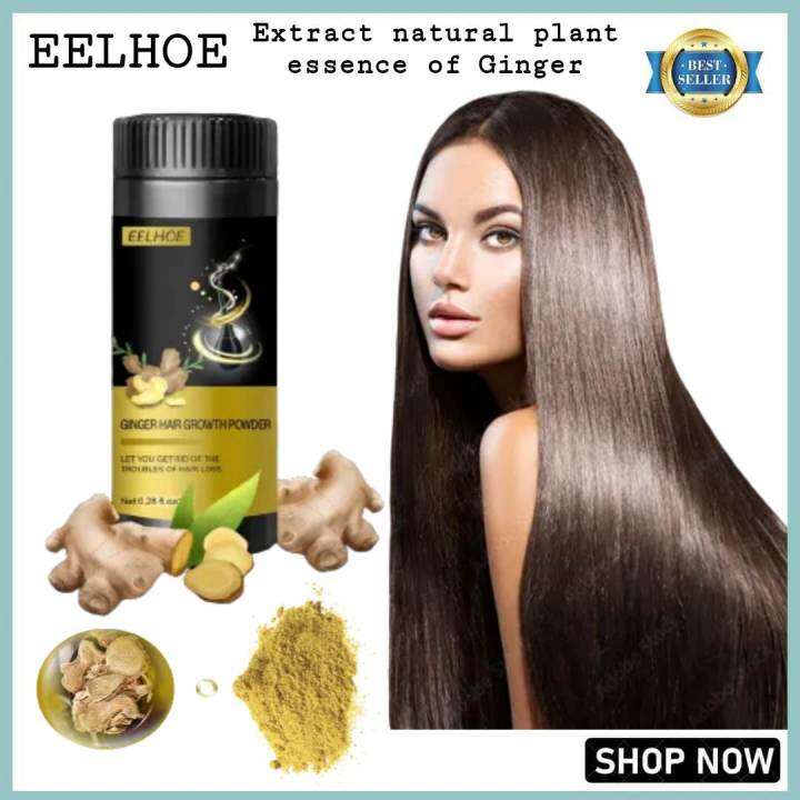 ORIGINAL Hair Building Powder Compact Ginger Soften Hair Scalp Care