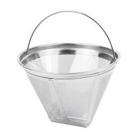 Coffee Filter Coffee Maker Reusable Stainless Steel 4 Cone Coffee Filters for Ninja Coffee Maker, Accessories