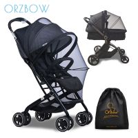 Orzbow Baby Stroller Mosquito Net Summmer Stretchable Netting Breathable Folding Zipper Baby Crib Cradles Cart Portable Cover