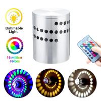 Led Wall Lamp 3w Rgb Wireless Aluminum Sconce Creative Wall Lights For Home Stair Bathroom Bedroom Indoor Lighting Decoration