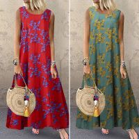 【Ladies shop】 Chiffanmaxiwomen 39; S Sundress 2022 Shirofemale O Neck Party Robe