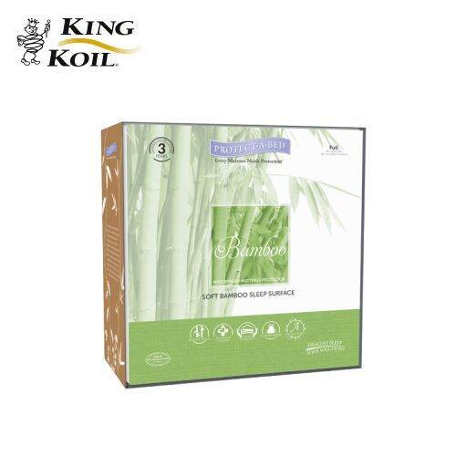 King Koil ProtectABed Bamboo Mattress Protector Lazada