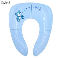 2021Portable Kids Travel Potty Seat Pad Baby Folding Toilet Training Seat Cover Toddler Urine Assistant Cushion Children Pot Seater