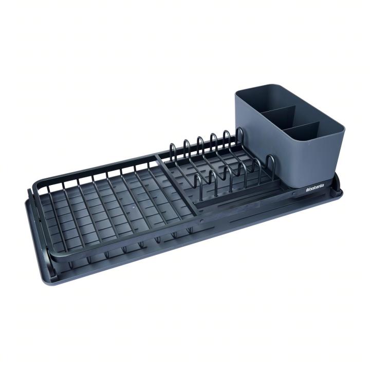 Brabantia Dark Grey Compact Dish Drying Rack + Reviews