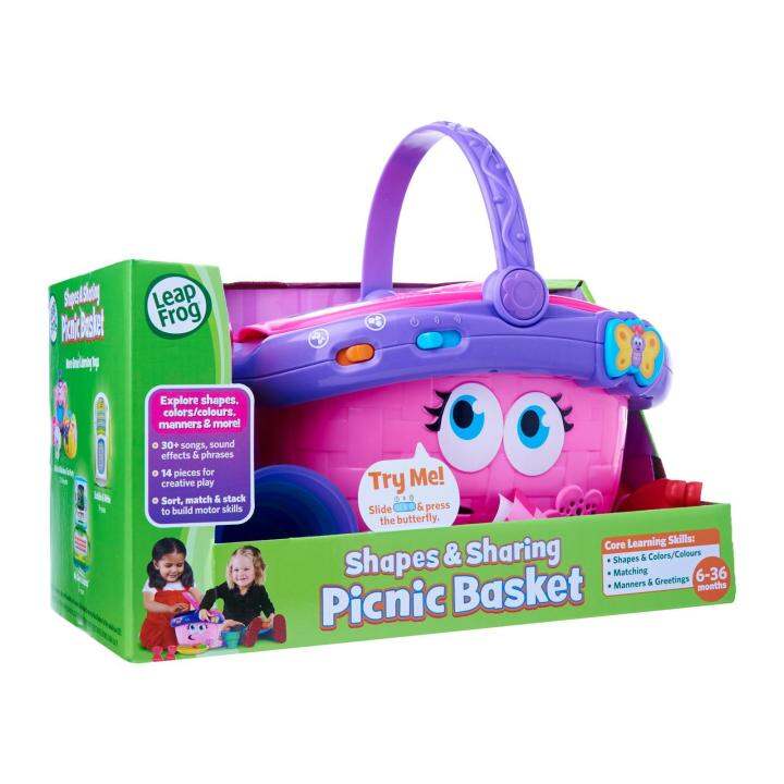 LeapFrog Shapes And Sharing Picnic Basket Lazada Singapore