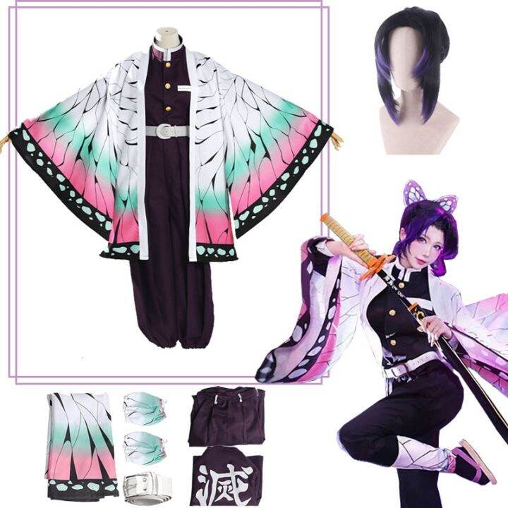 kochou-shinobu-cosplay-costume-demon-slayer-anime-cosplay-haori-cloak-suits-uniform-wig-halloween-costume-party-for-child-adult