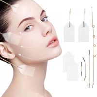 40Pcs/Set Invisible Thin Face Stickers V-Shape Facial Wrinkle Sagging SkinFace Lift Up Fast Adhesive Makeup Tape