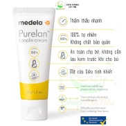 Kem bôi nứt đầu ti, nứt cổ gà, làm mềm da khô Medela Lanolin Cream 37g.