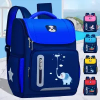 [COD] Childrens schoolbag primary school students light ridge protection to six boys kindergarten first grade girl two