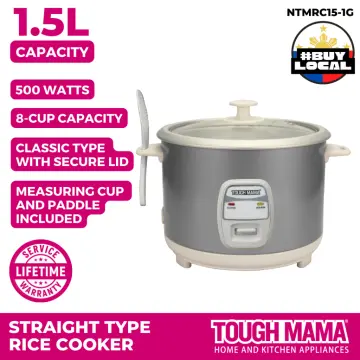 Tough Mama RTRC18-1G Hello Kitty Rice Cooker Straight Type 1.8L Non-stick Rice  Cooker with steamer