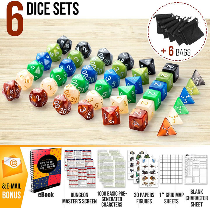 dungeons-amp-dragons-dungeons-and-dragons-starter-set-5th-edition-dnd-starter-kit-dice-in-black-bag-fun-dnd-rolling-board-games-for-adults-new-adult-magic-board-game-5e-beginner-popular-pack-die-book