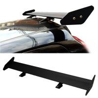 ๊UN สปอยเลอร์ติดหลังรถยนต์ Car Rear Spoiler สปอยเลอร์อลูมิเนียมน้ำหนักเบา 43 /110 ซม. ปรับอลูมิเนียม GT ด้านหลังปีก Racing