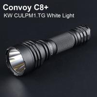 Convoy C8 Plus with KW CULPM1.TG Linterna 18650 High Powerful Led Flashlight Flash Torch Camping Hunting Light Rechargeable  Flashlights