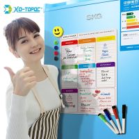 【YD】 Magnetic Calendar Whiteboard Weekly Planner Dry Board Fridge 30x40cm Message Notes