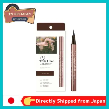MSH Love Liner Liquid Eyeliner Pen Waterproof from Japan Dark Brown