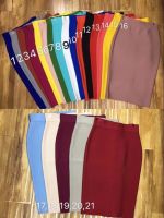 Ailigou Top Quality Girl y 21 Colors Knee Length Bandage Pencil Women Pary Fashion Formal Skirt 56CM