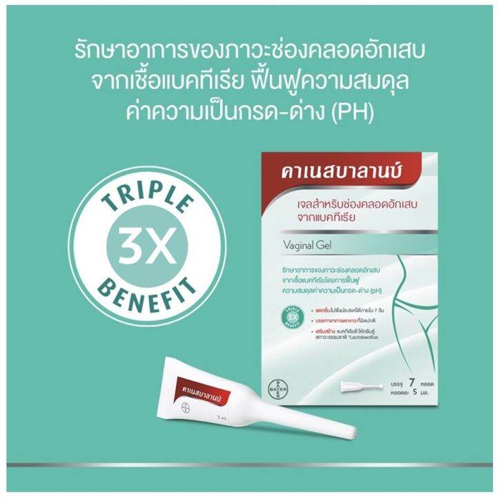 canesbalance-bacterial-vaginosis-gel-7x5-ml-คาเนสบาลานซ์-ขนาด-5-มล-1-กล่อง-บรรจุ-7-หลอด-ผลิตภัณฑ์-เจลสำหรับช่องคลอด