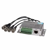 ช่อง4ช่อง UTP กล้อง HDCVI /Ahd/tvi 4CH Cat5 720P/1080P รองรับ ROHS BESDER ตัวรับสัญญาณ RJ45วิดีโอ Balun ตัวเชื่อมต่อไฟฟ้าแบบพาสซีฟ