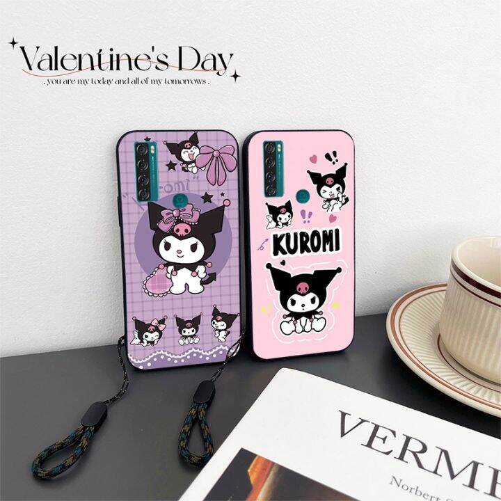 Tcl 20se Casing Cute Kuromi Protective Phone Case 