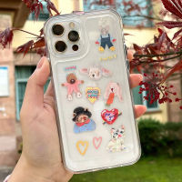 IPhone Case HD Acrylic Hard Case High Clear Case Luxury Metal Button Protection Camera Shockproof Cute Animal Compatible with IPhone 14 Pro Max 12 Pro Max
