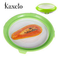 Kaxcio รอบอาหารการเก็บรักษาถาดอาหารแบบสูญญากาศสดเก็บไว้ให้สด Spacer Organizer อาหาร Preservate อาหารในตู้เย็น Storage