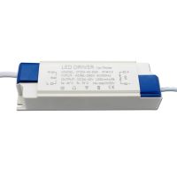 LED 40-50W Panel Lamp Power Supply Lighting Transformer DC24-42V Output AC85-265V 1200mA 1500mA LED External Driver DC Connector Electrical Circuitry