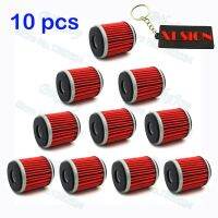 10pcs/pack Oil Filter For Yamaha YBR250 YZ250 WR250F WR YZ 450F YFZ 450 450R 450W 450X