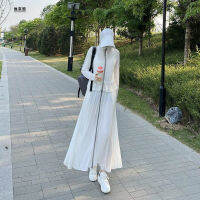 New product เสื้อตัวยาวผู้หญิงแบบสั้นฤดูร้อนแบบใหม่สามารถสวมใส่ด้านนอกได้ชุดคลุมรถไฟฟ้าป้องกันรังสียูวี