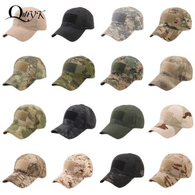 Outdoor Camouflage Hat Baseball Caps Simplicity Tactical Military Army Camo Hunting Cap Hats Sport Cycling Caps For Men Adult