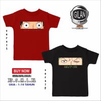 เสื้อยืด ลายการ์ตูนอนิเมะวันพีช Luffy ZORO EYES Mugiwara สําหรับเด็ก