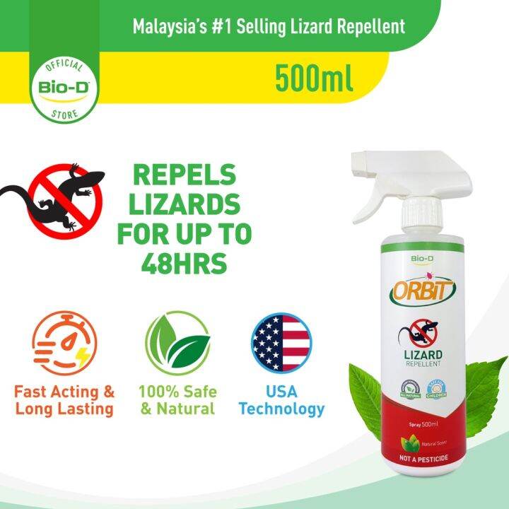 BioD Orbit Lizard Repellent Spray (500ml2L) Lazada