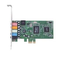 PCI-E ชิปเซ็ต CMI8738ซาวน์การ์ดดิจิทัลเสียงอะแดปเตอร์เสียงดิจิตอล,การ์ดเสียงแบบพกพา24บิต48กิโลเฮิรตซ์สำหรับโฮมเธียเตอร์พร้อมส่ง