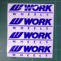 สติ๊กเกอร์ติดล้อ work wheels (งานตัด)