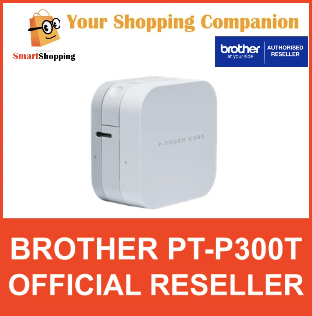 11.11] Brother P-Touch Cube PT-P300BT Smartphone Label Maker