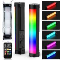 【ในสต็อก】 LUXCeO P100 RGB Photo Video Light Stick มือถือเติมแสงด้วยการควบคุมระยะไกลและตาราง Softbox