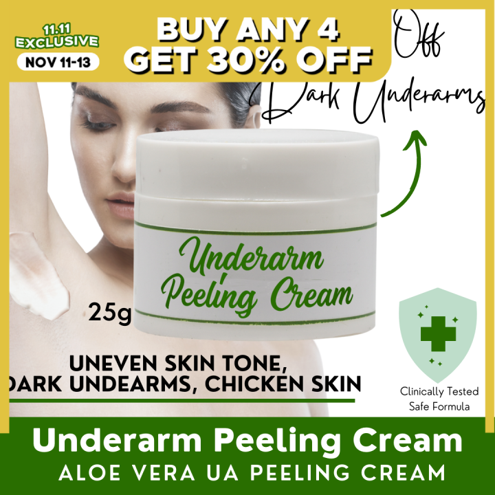 [ UNDERARM PEELING CREAM ] Greenika Underarm Peeling Cream with Aloe ...