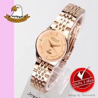 AMERICA EAGLE นาฬิกาข้อมือผู้หญิง สายสแตนเลส รุ่น AE052L - Pinkgold / Pinkgold