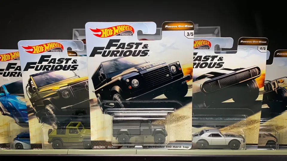 โมเดลรถเหล็ก Hot wheels Fast & Furious ชุด Furious OFF-Road (ครบ