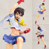 Model โมเดล งานแท้ 100% Kotobukiya จากการ์ตูน Street Fighter สตรีทไฟเตอร์ Sakura Kasugano ซากุระ คาซุกาโนะ Bishoujo Statue 1/7 ชุดนักเรียน Ver Figure ฟิกเกอร์ Anime ของขวัญ Gift อนิเมะ การ์ตูน มังงะ Doll ตุ๊กตา คอลเลกชัน สั่งและนำเข้าจากญี่ปุ่น manga