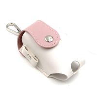 Golf Ball Leather Pouch Golf Ball PU Pocket Ball Holder Storage Bag Accessory for Carrying Golf Balls