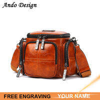 Ando Design ใหม่ Retro แฟชั่น Crossbody กระเป๋าสำหรับชายคุณภาพสูง PU หนัง Casual แฟชั่นขนาดใหญ่ความจุสาวไหล่กระเป๋า