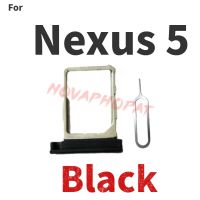 Novaphopat ถาดใส่ซิมการ์ดสำหรับ LG Nexus 5 5X D821 D820 H791 4 E960 7ซิมกระเป๋าเก็บบัตรสล็อตอะแดปเตอร์เครื่องอ่านสล็อต + การติดตาม